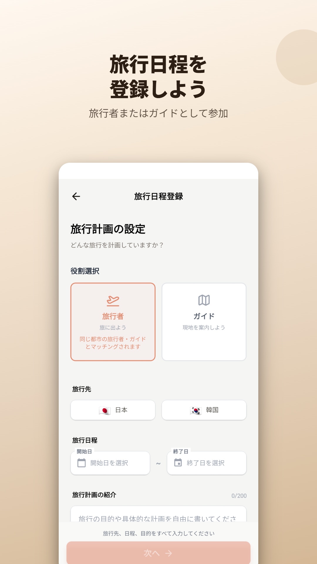 旅行